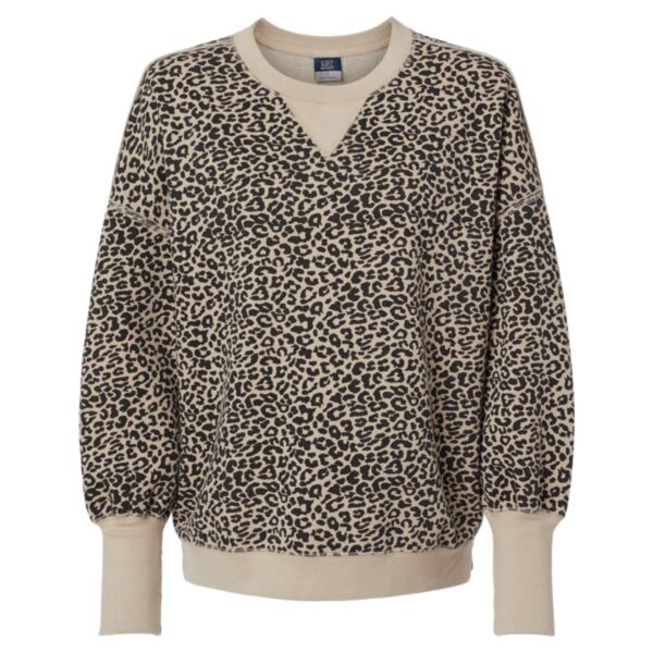 Women's Sueded Fleece Crewneck Sweatshirt Thumbnail