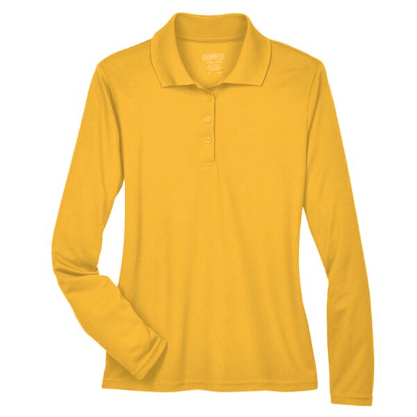 Women's Pinnacle Performance Long Sleeve Piqué Polo Thumbnail