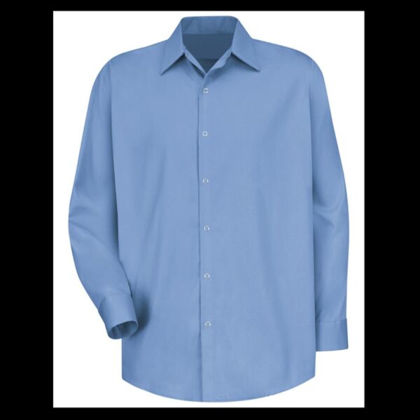 Men's Tall Long Sleeve Specialized Cotton Work Shirt Thumbnail