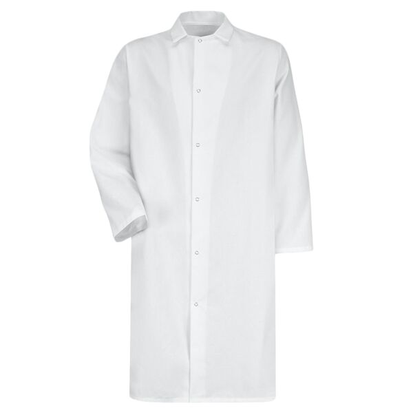 Unisex Gripper - Front Butcher Frock - No Pockets Thumbnail