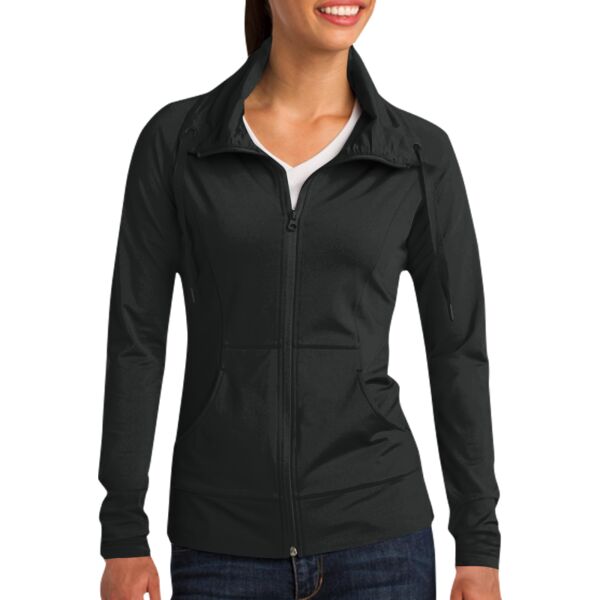 Ladies Sport Wick ® Stretch Full Zip Jacket Thumbnail