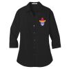 Women's 3/4 Sleeve Carefree Poplin Shirt Thumbnail